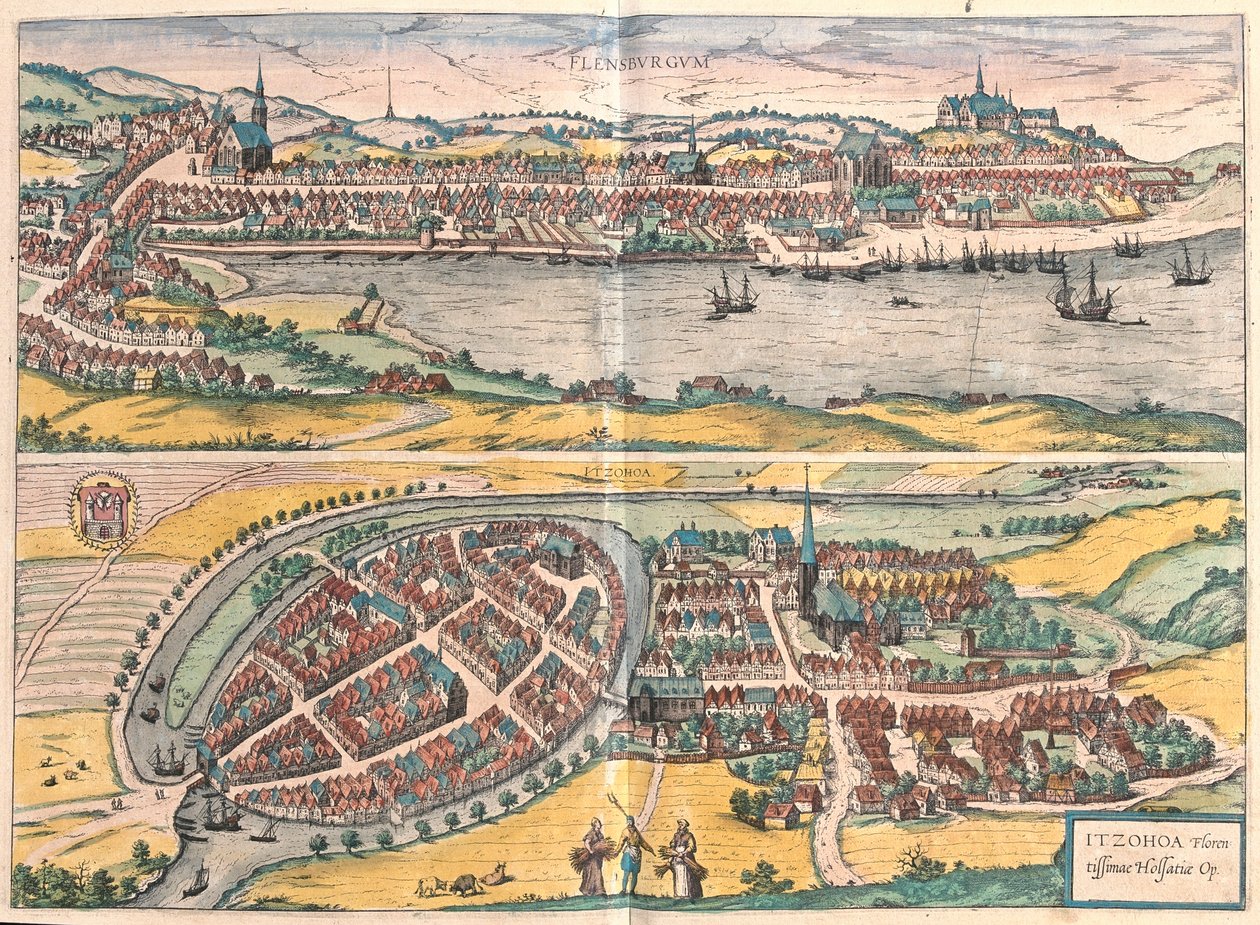 Flensburg - Itzehoe, Duitsland - in 