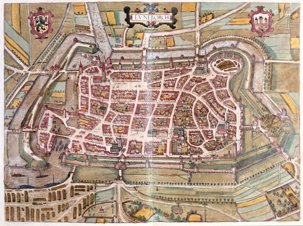 Luneburg, Duitsland - in 