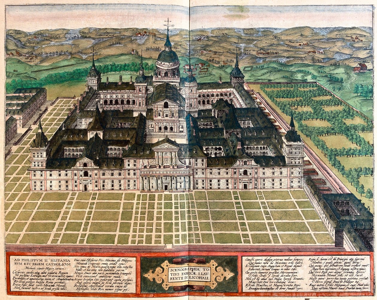 Klooster (paleis van koning Filips II), Spanje - in 