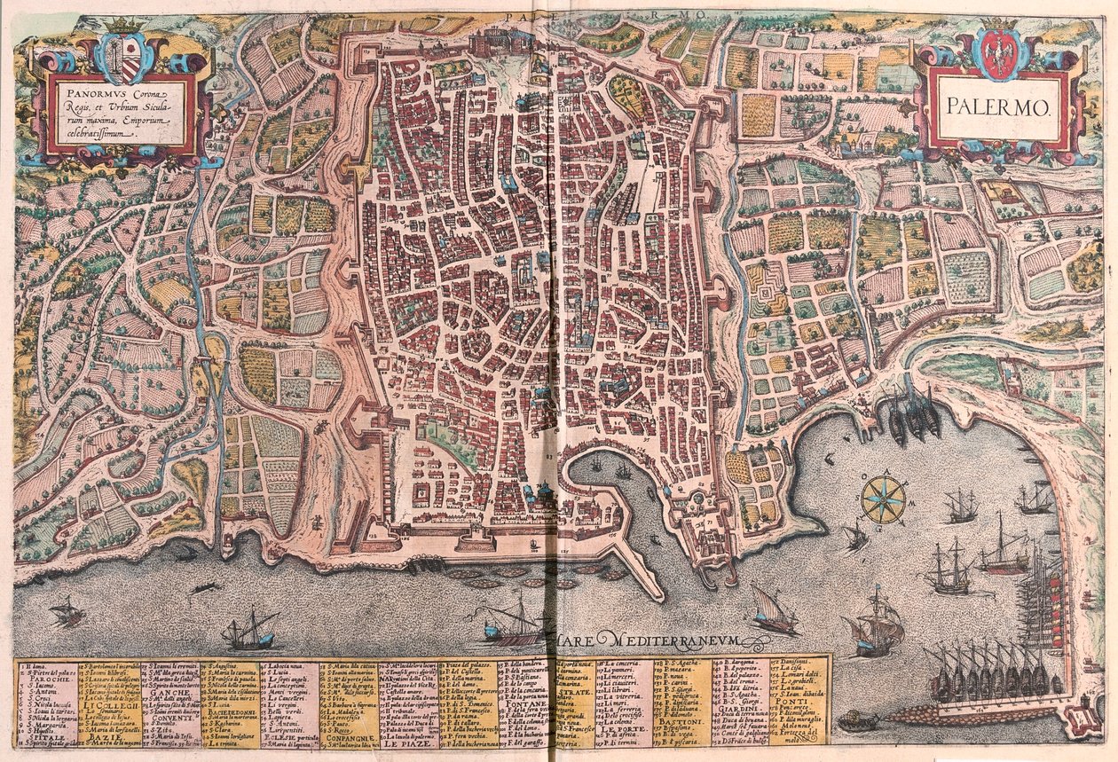 Palermo, Italië - in 