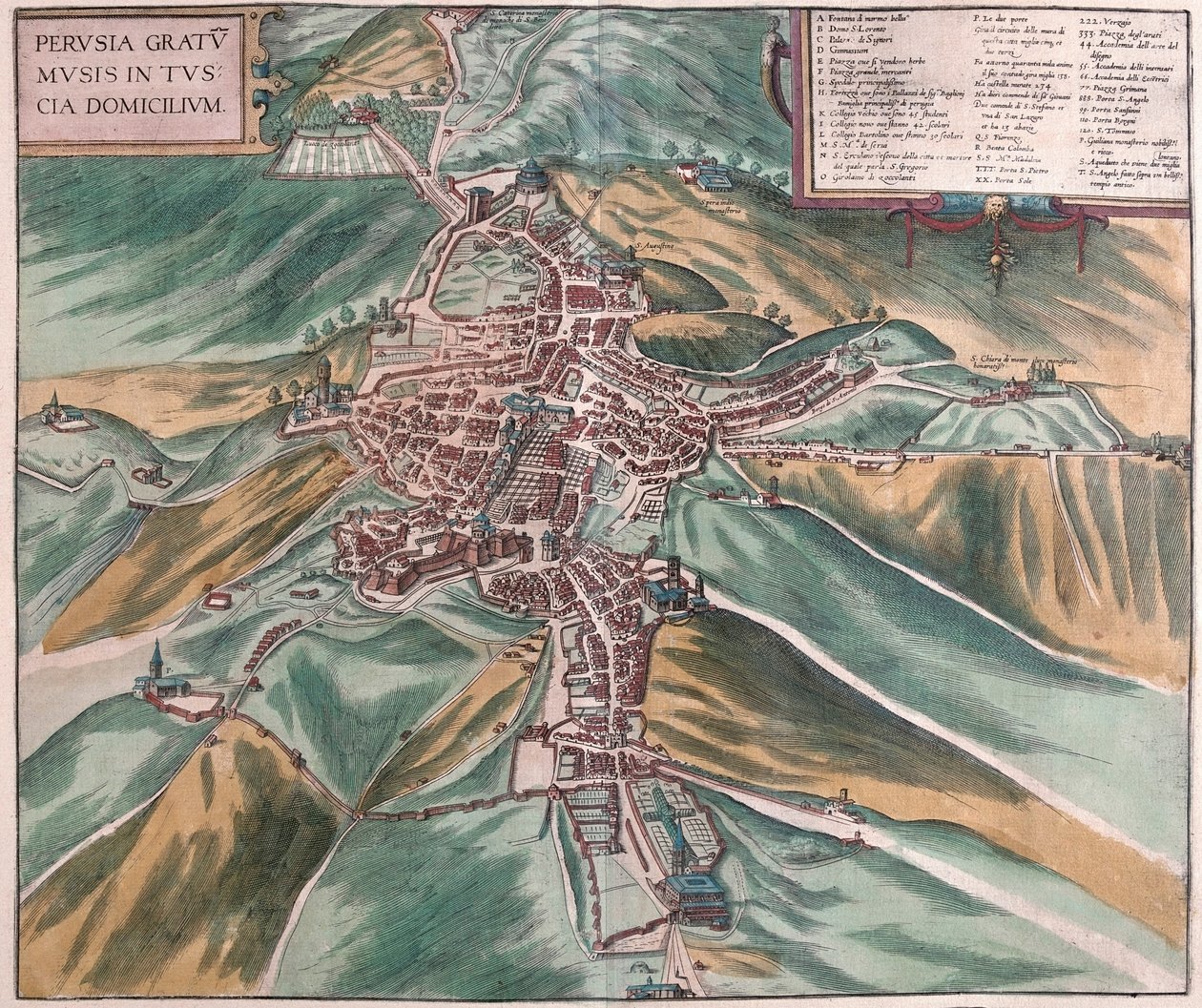 Perugia, Italië - in 