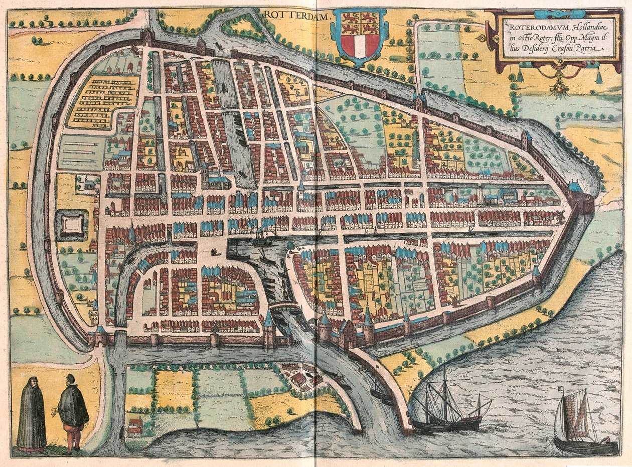 Rotterdam, Nederland - in 
