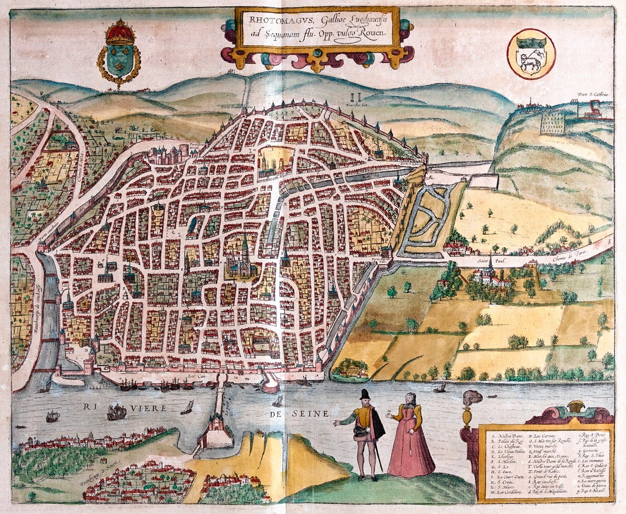 Rouen - Frankrijk, in 