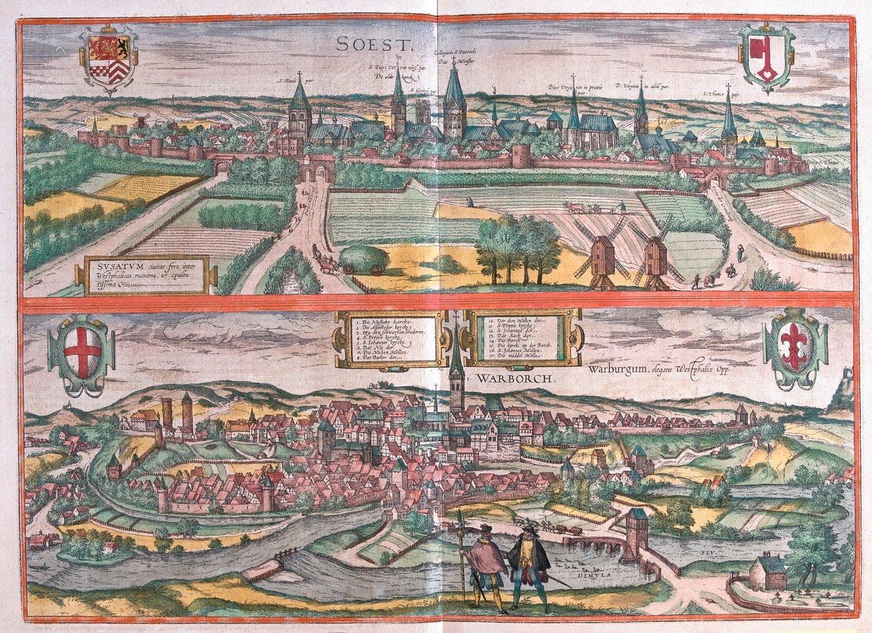Soest, Warburg, Duitsland - in 