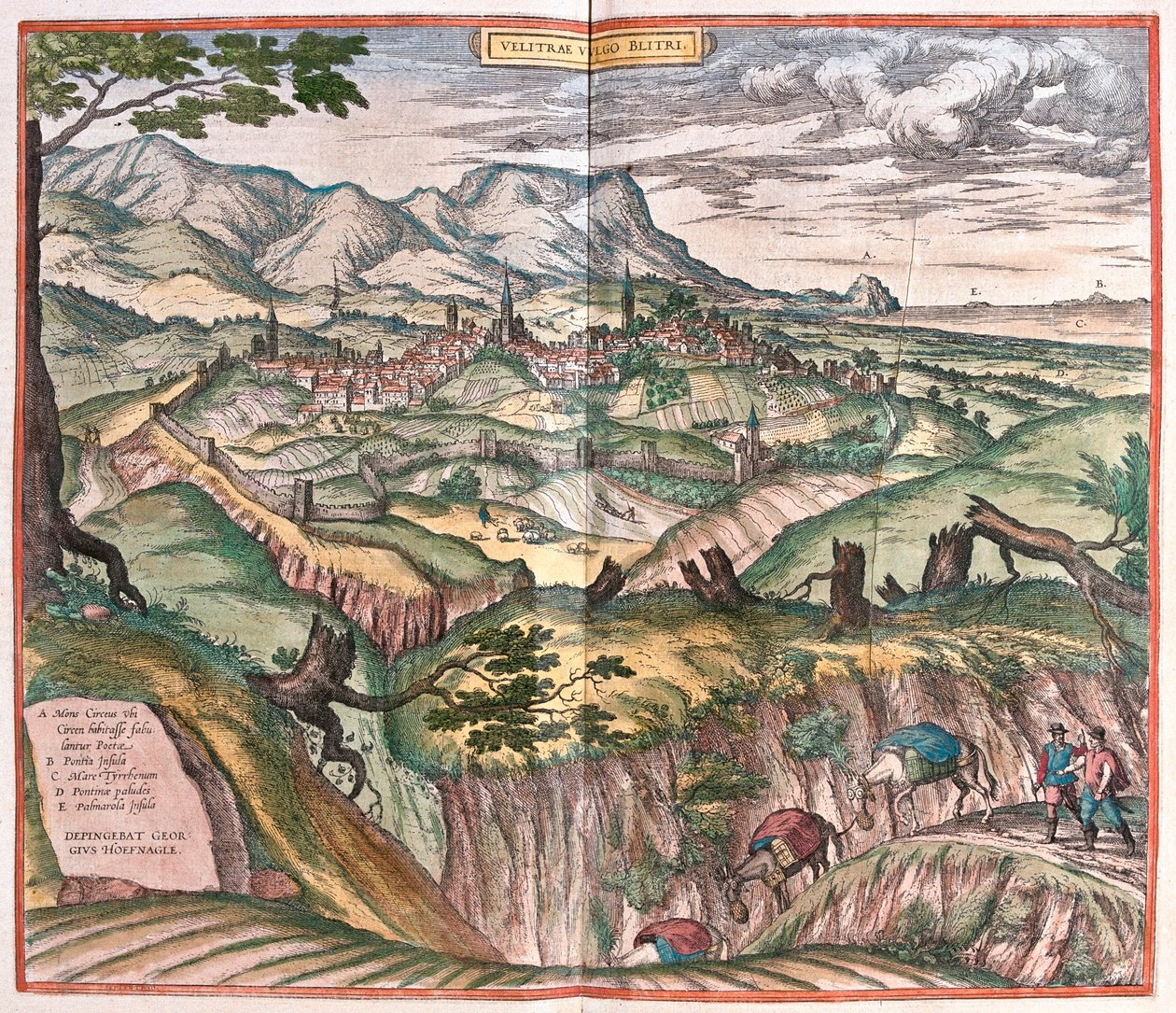 Velletri, Italië - in 