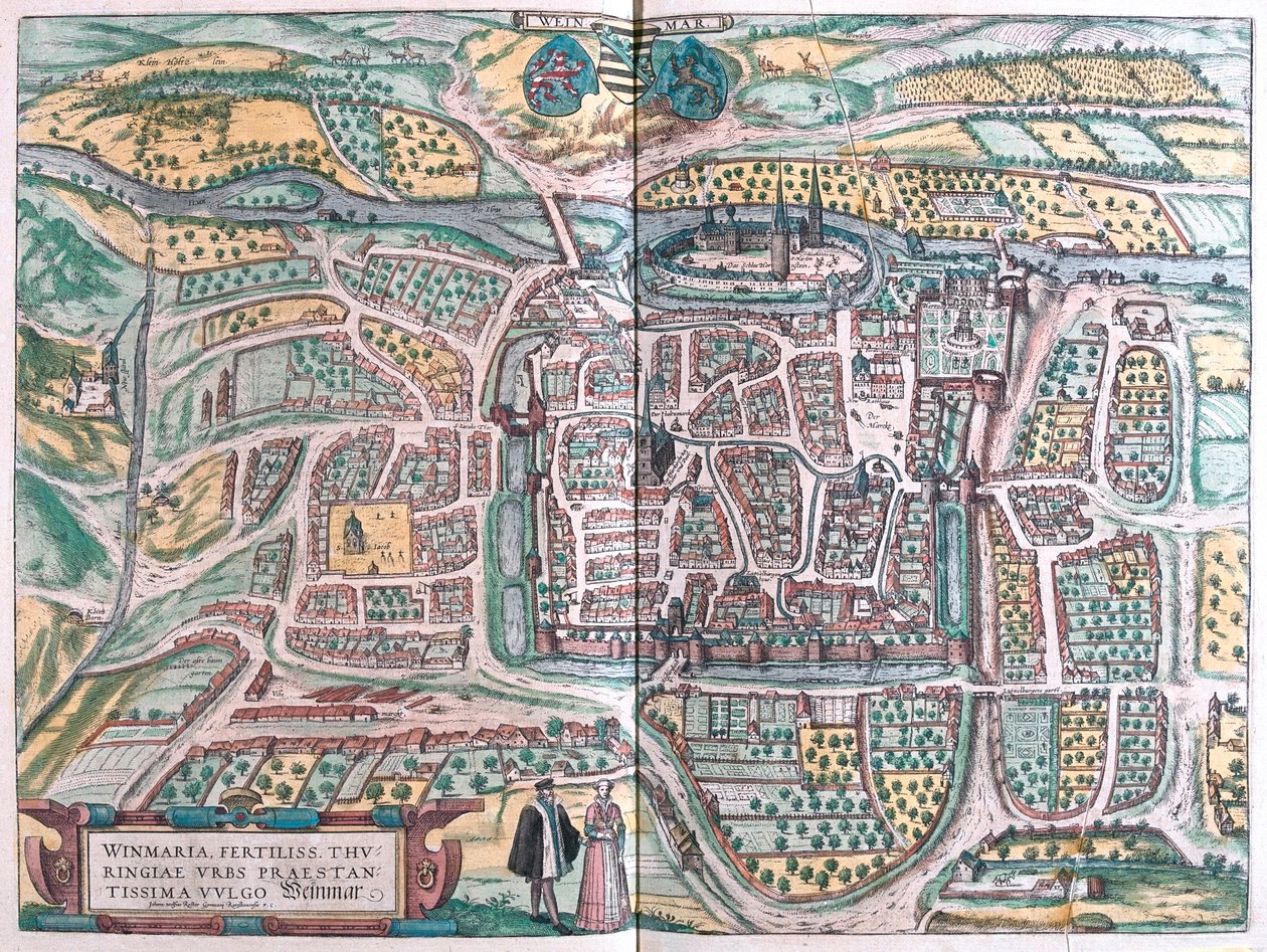 Weimar, Duitsland - in 