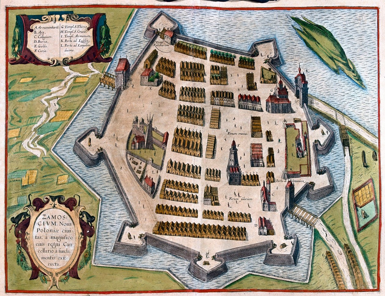 Zamosc, Polen - in 