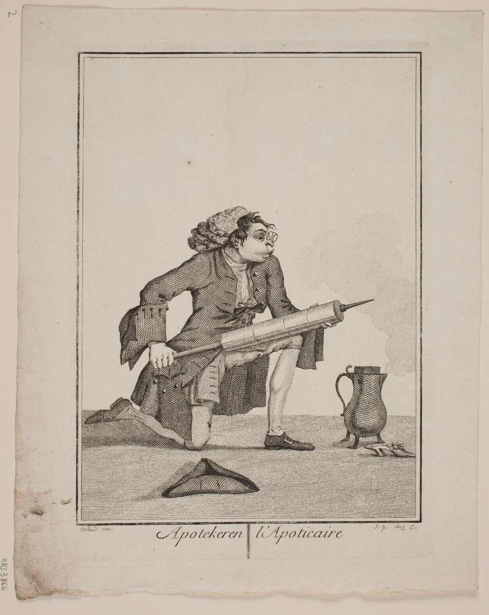 "De apotheker" door Georg Christian Schule