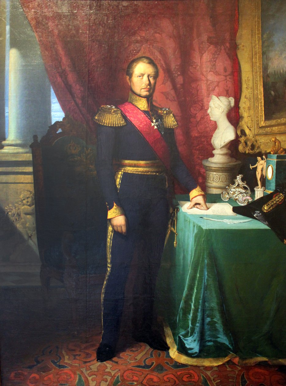 Erhardt König Wilhelm I. von Württemberg door Georg Friedrich Erhardt