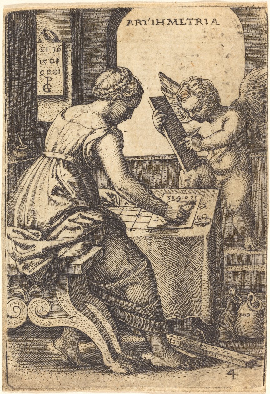 Rekenkunde door Georg Pencz