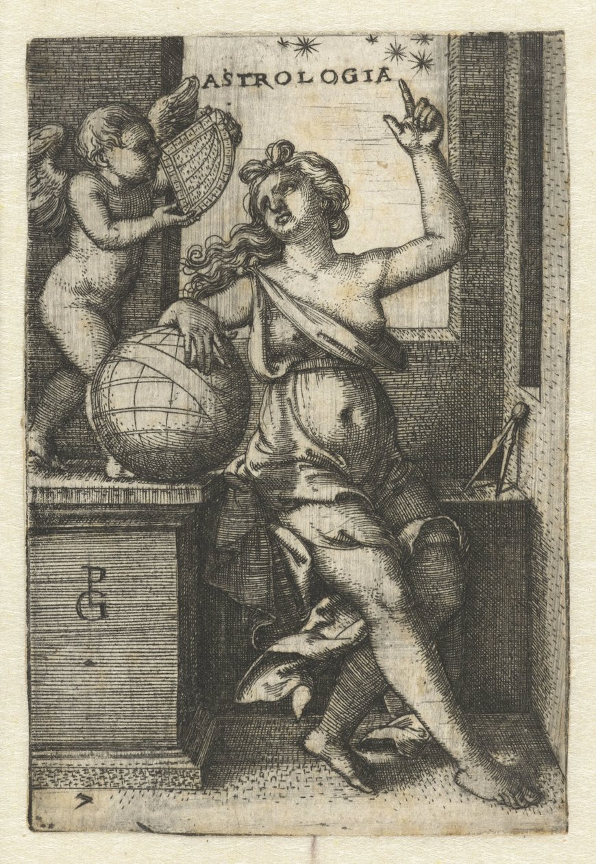 Astronomie door Georg Pencz