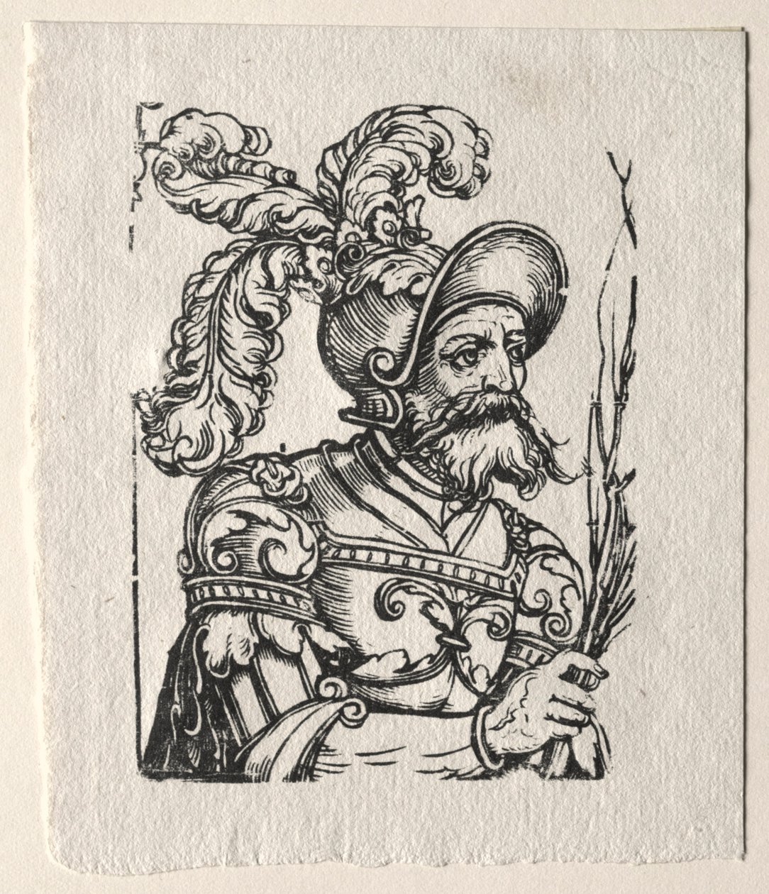 Tirannen van het Oude Testament: Saul door Georg Pencz