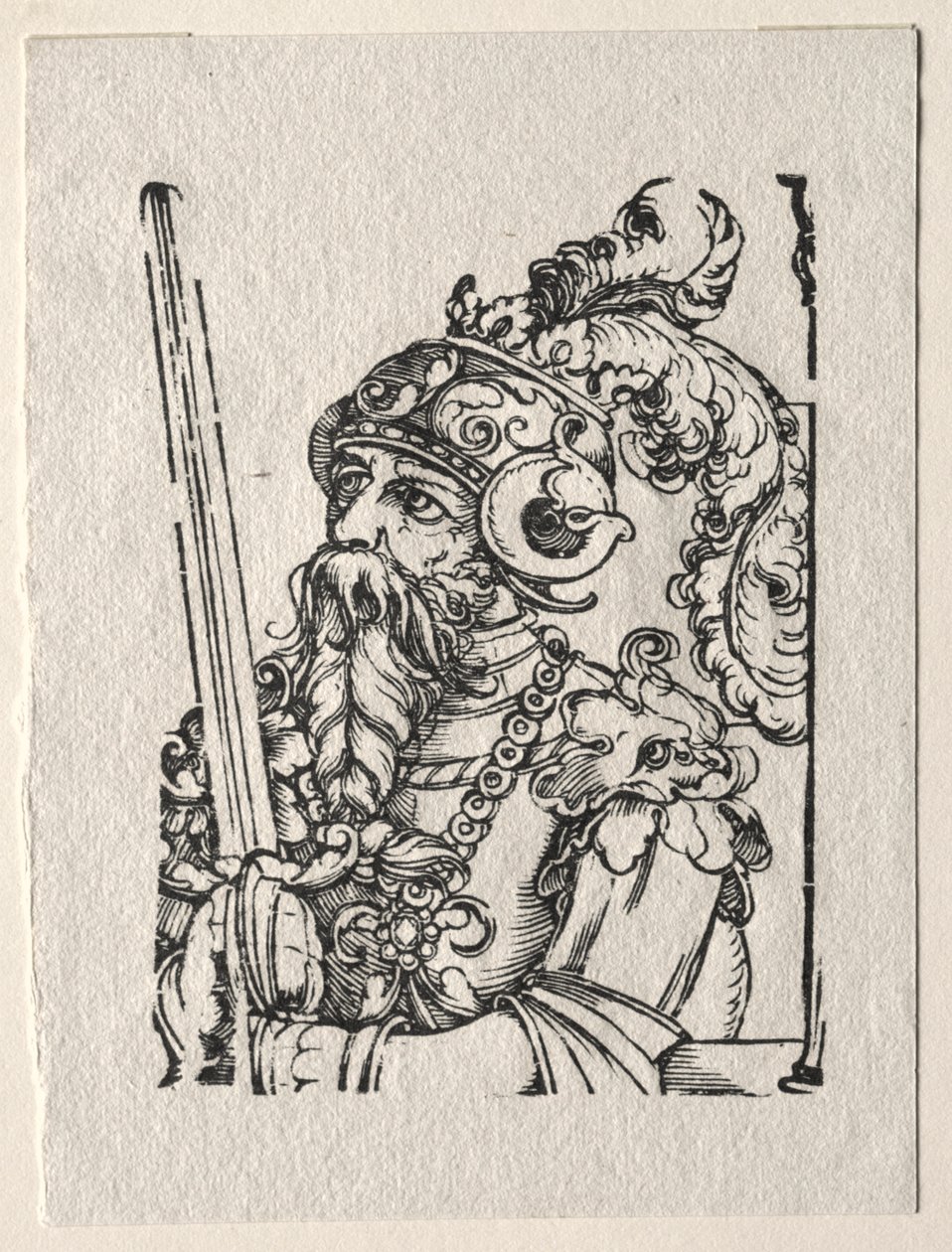 Tirannen van het Oude Testament: Sennacherib door Georg Pencz