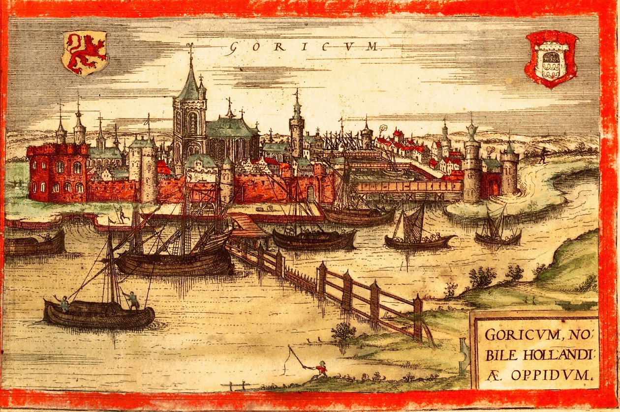Holland door Georg and Hogenberg Franz (1535 90) Braun