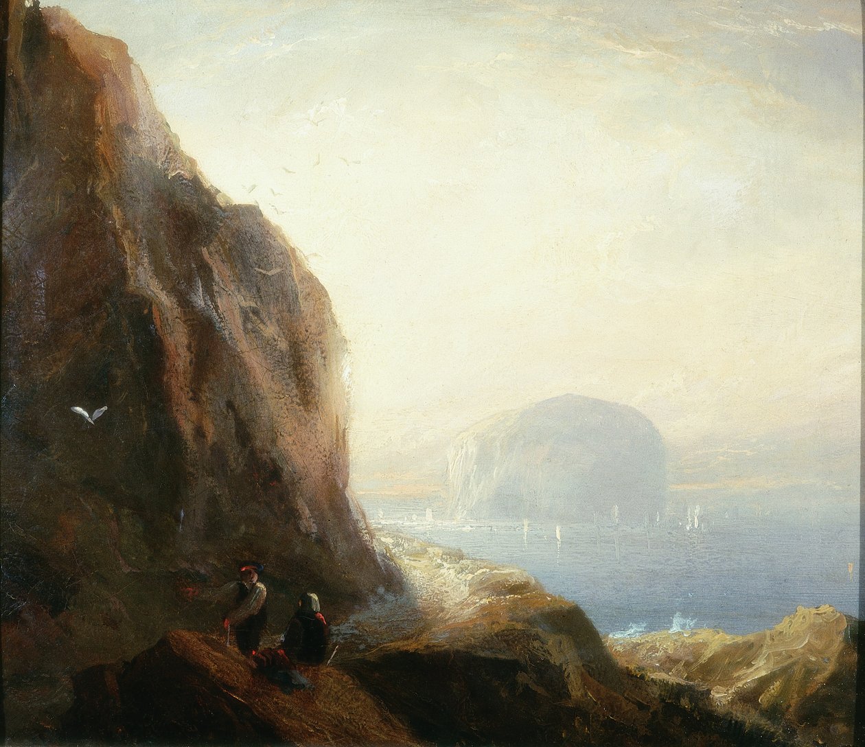 De Bass Rock door George Balmer