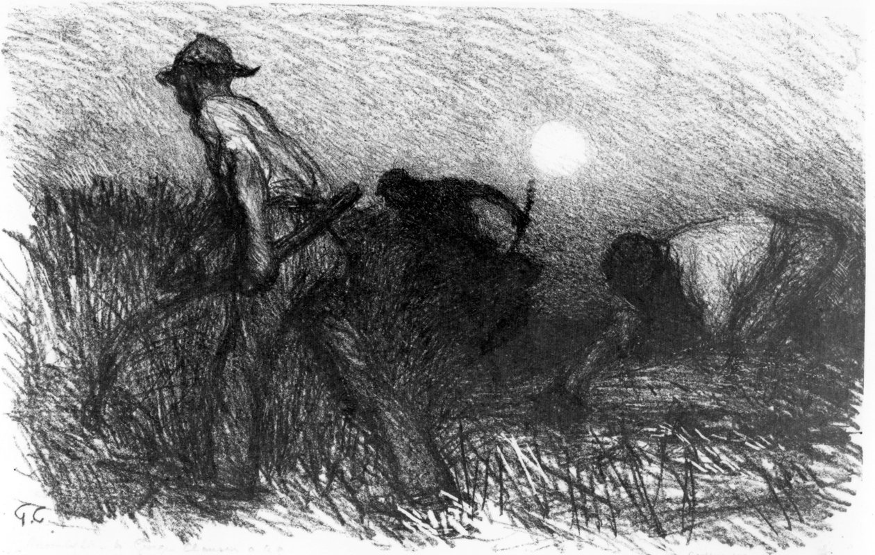 Maanlicht, c.1890 door George Clausen