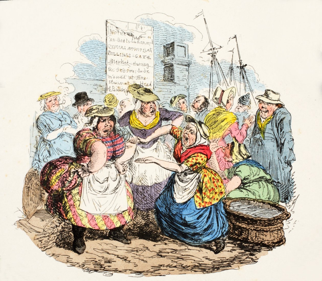 Taal, 1826 door George Cruikshank