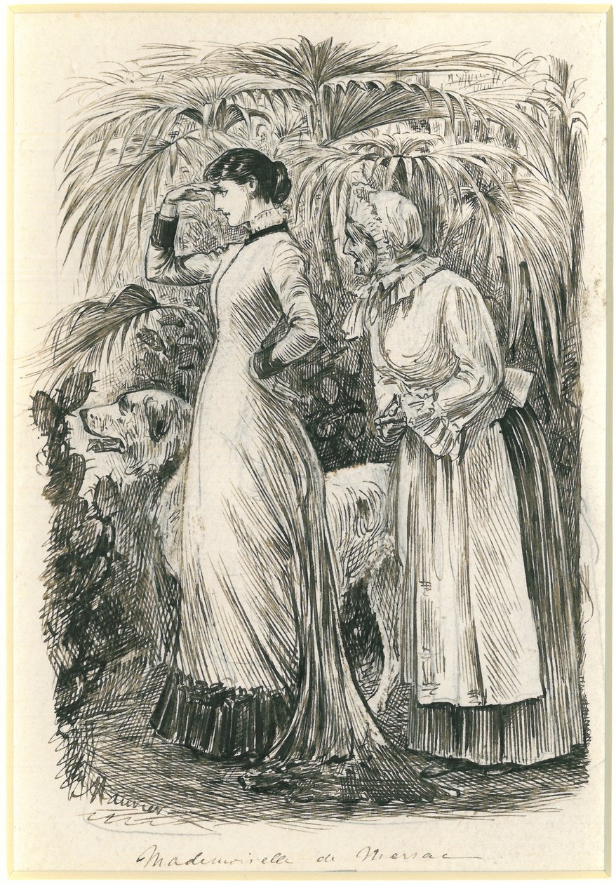 Mademoiselle de Mersac door George du Maurier