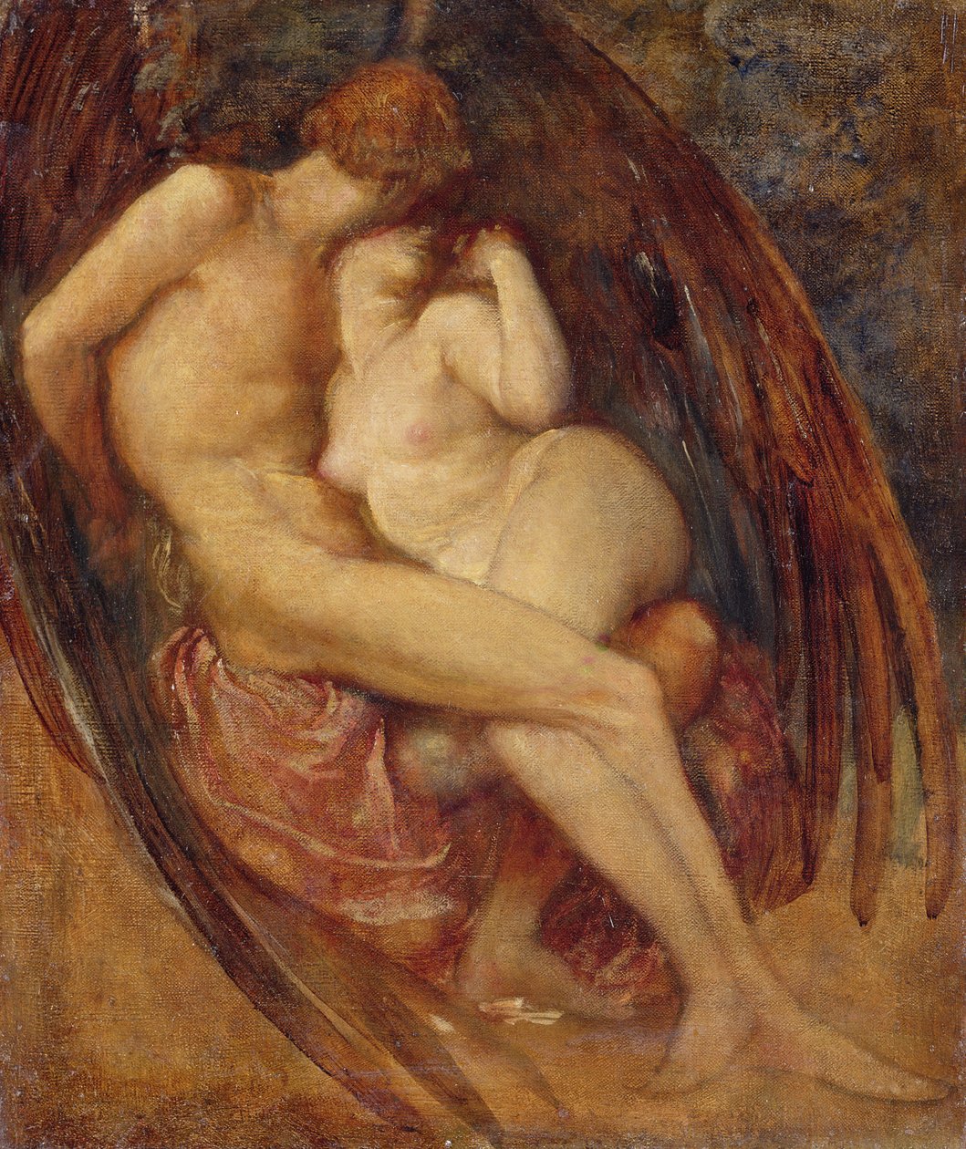 Satan en Zonde door George Frederick Watts