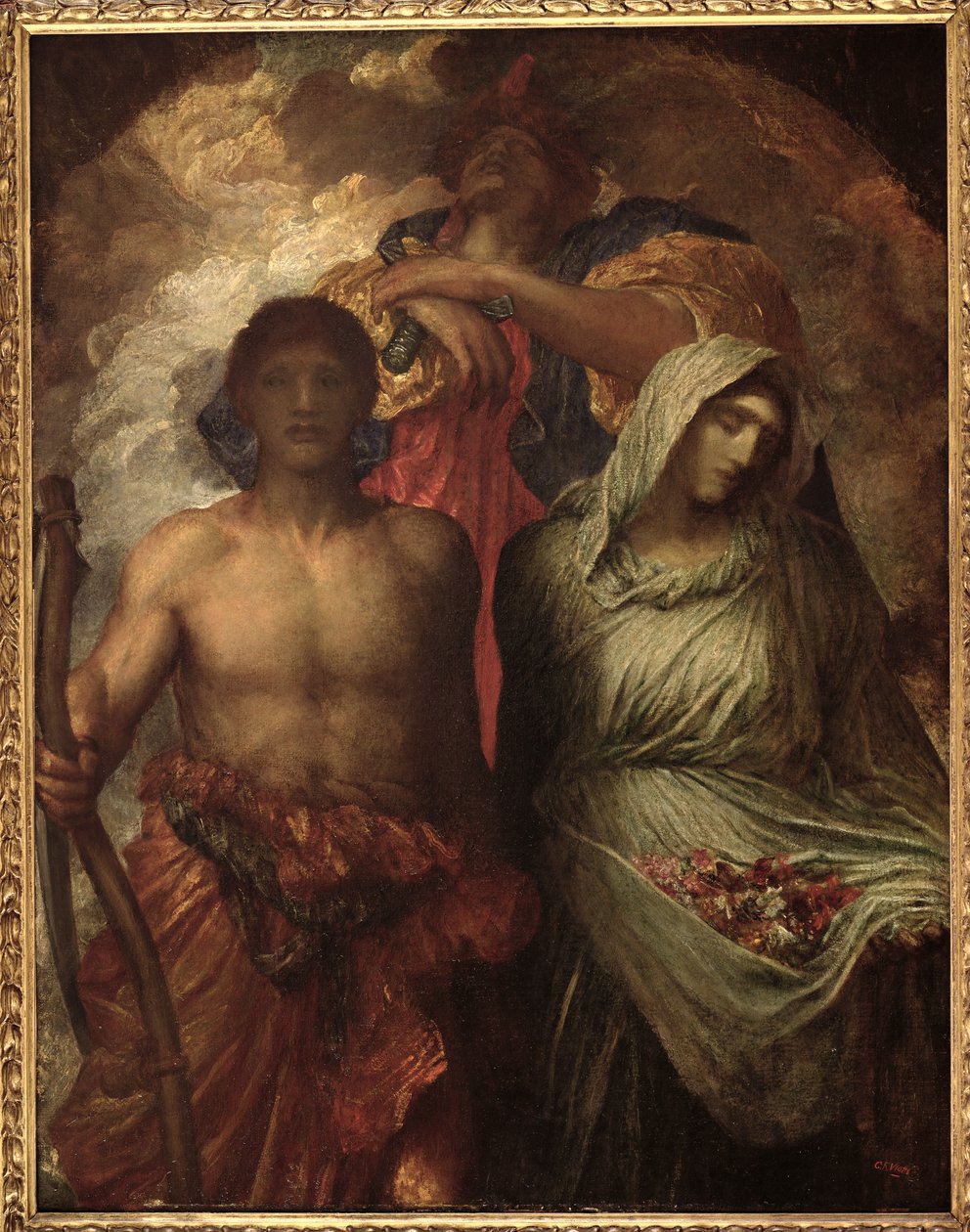 Tijd, Dood en Oordeel, ca. 1895 door George Frederick Watts