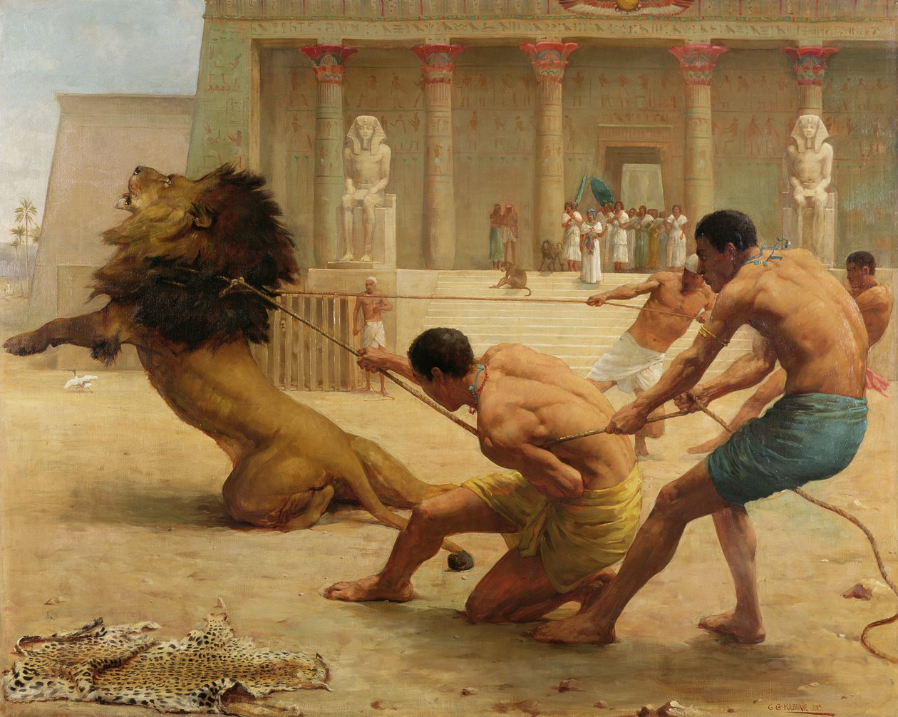 Oude sport door George Goodwin Kilburne