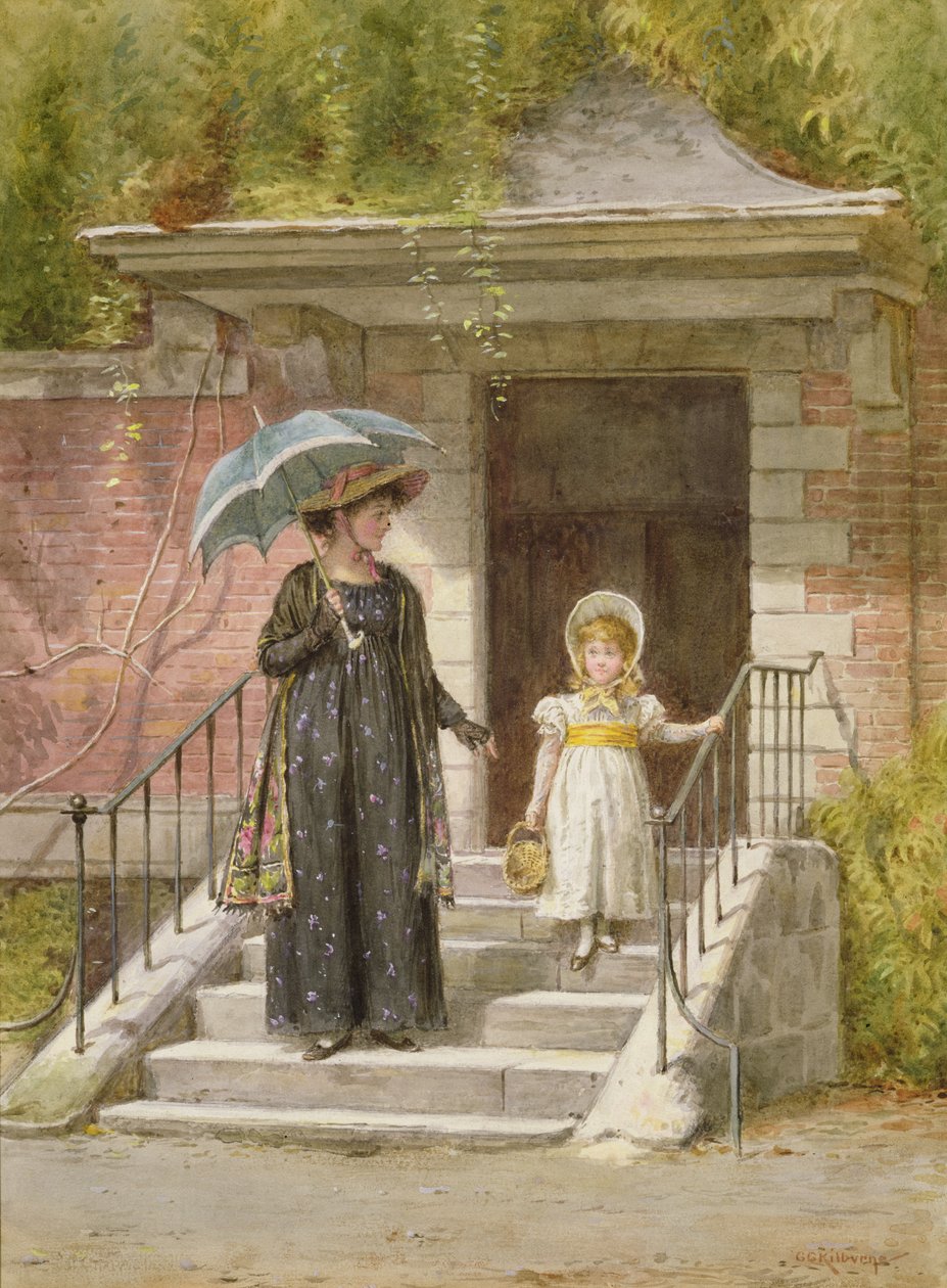 Winkelen door George Goodwin Kilburne