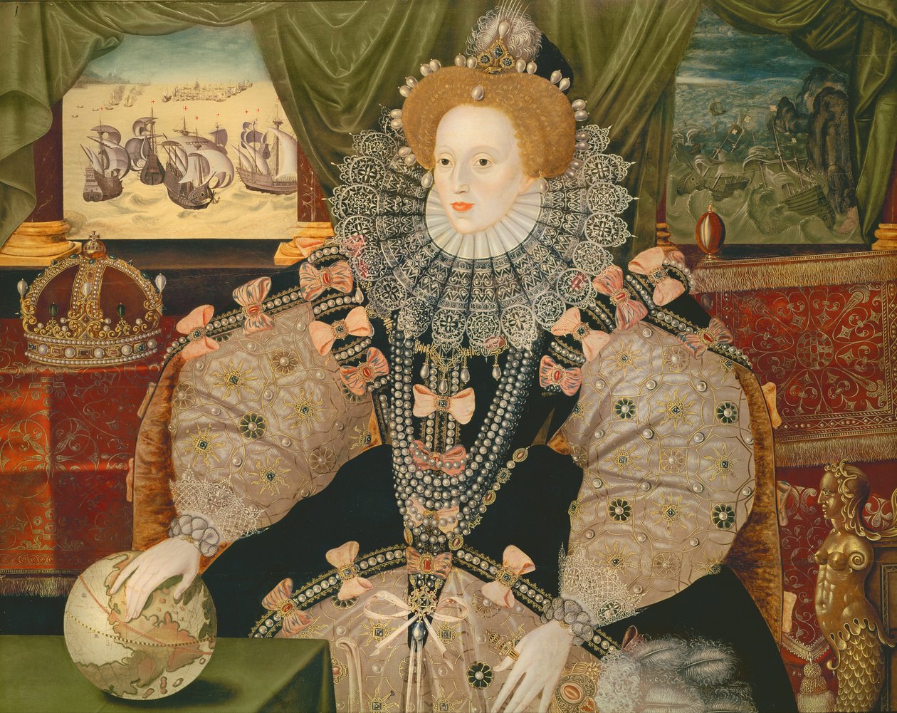 Het Armada Portret, c.1588 door George Gower
