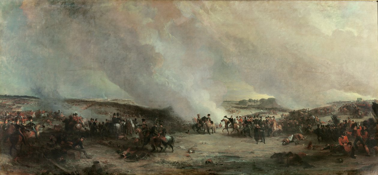 Slag bij Waterloo, 1815 door George Jones