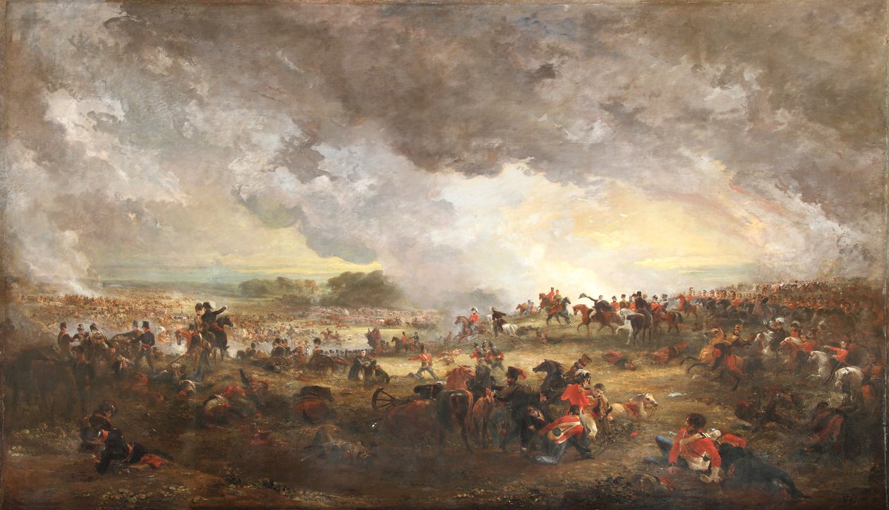 De Slag bij Waterloo door George Jones