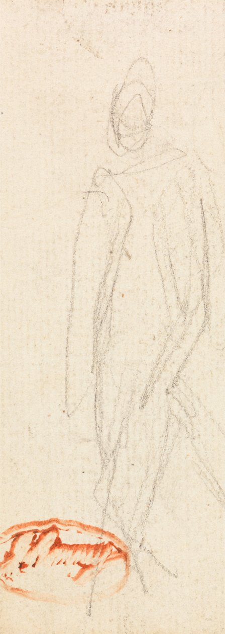 Figuurstudie 4 door George Romney