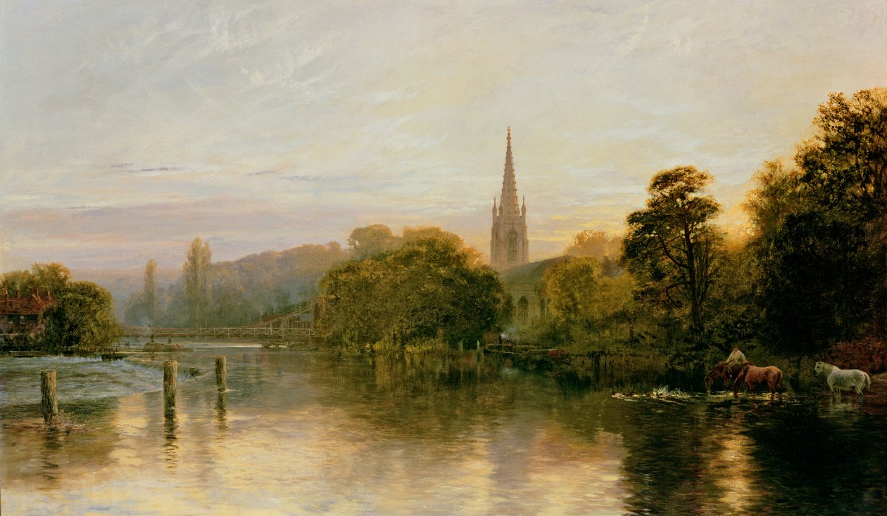 Great Marlow door George Vicat Cole