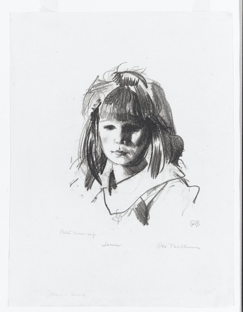 Jean 1921, Eerste Steen door George Wesley Bellows