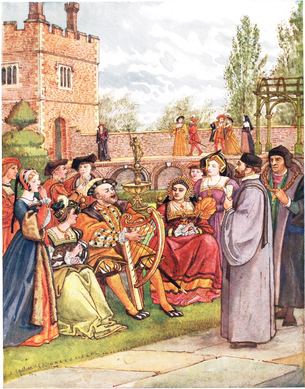 De ballade van de koning, illustratie uit 