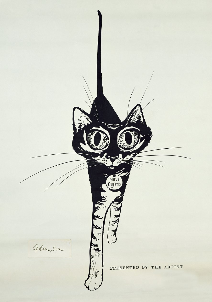 Beweeg stilletjes, c.1962 door George Adamson