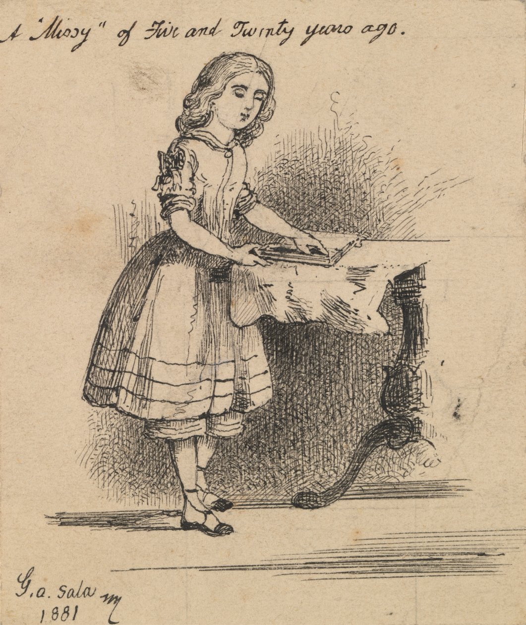 Een Missy van vijfentwintig jaar geleden door George Augustus Sala