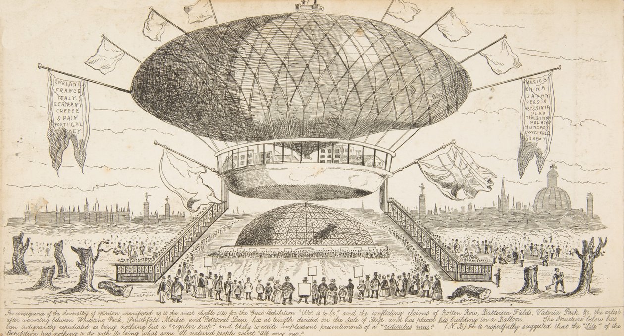 De Grote Tentoonstelling Wat is te Zijn, Waarschijnlijke Resultaten van De Industrie van Alle Naties door George Augustus Sala
