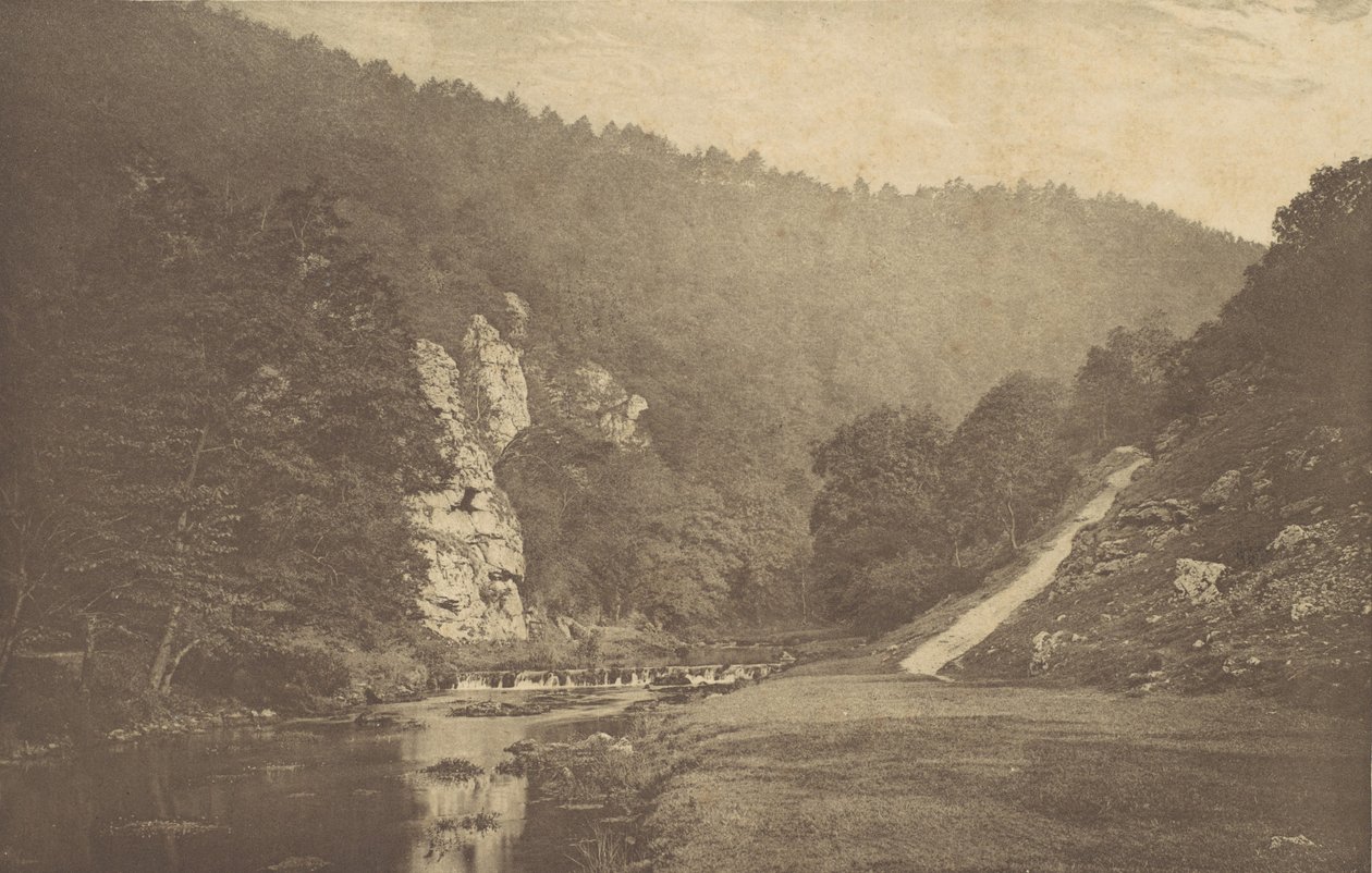 In Dove Dale, 1880s, gedrukt 1888 door George Bankart