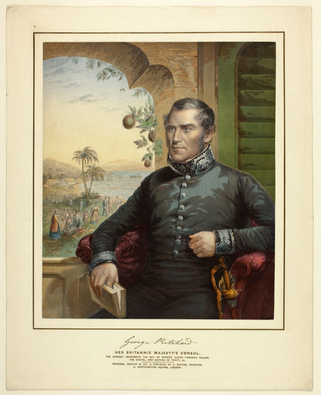George Pritchard door George Baxter