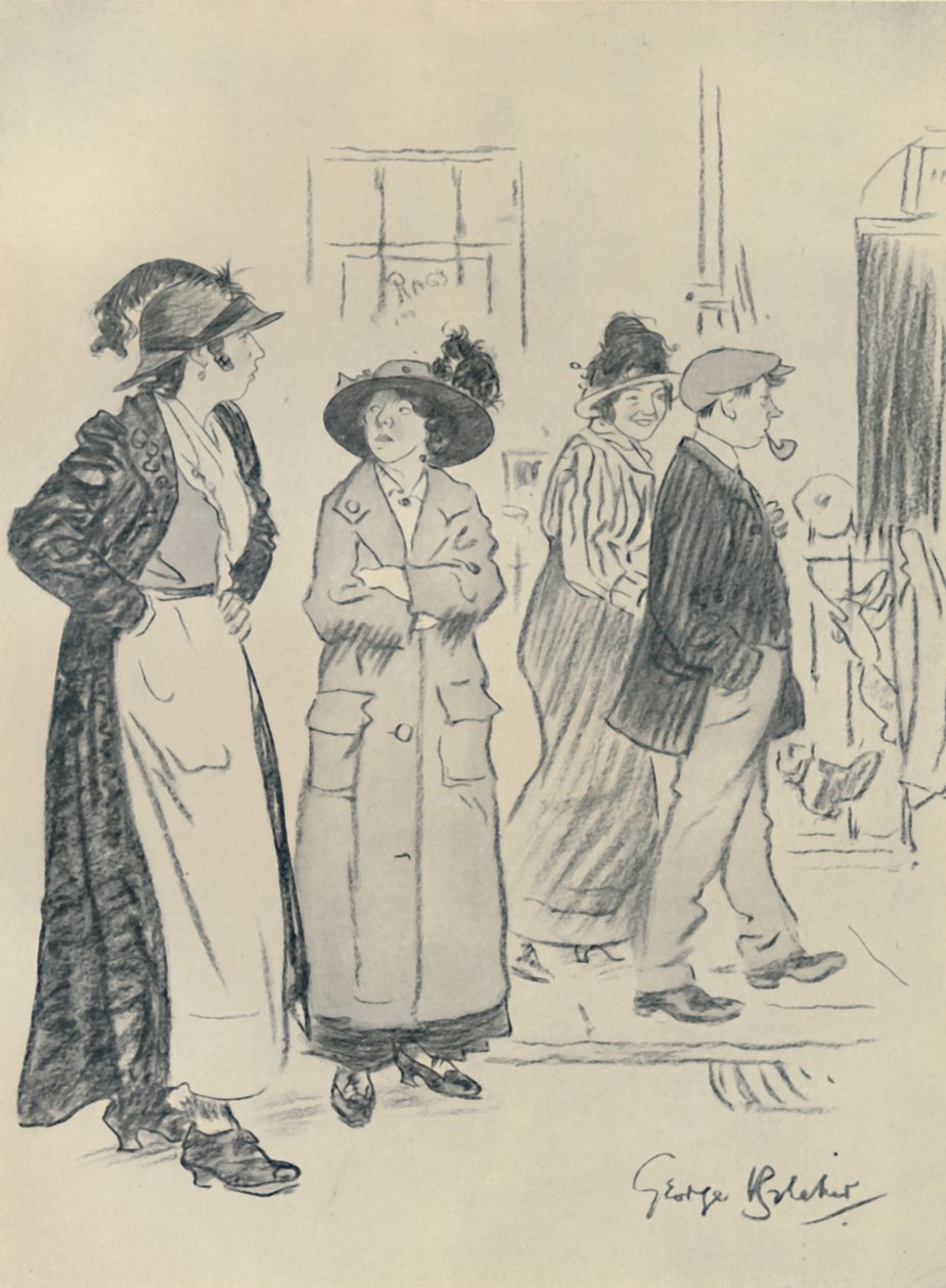 Costers, 1920 door George Belcher