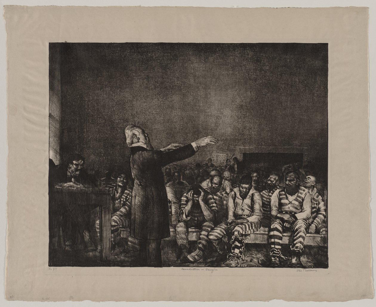Zegening in Georgië door George Bellows