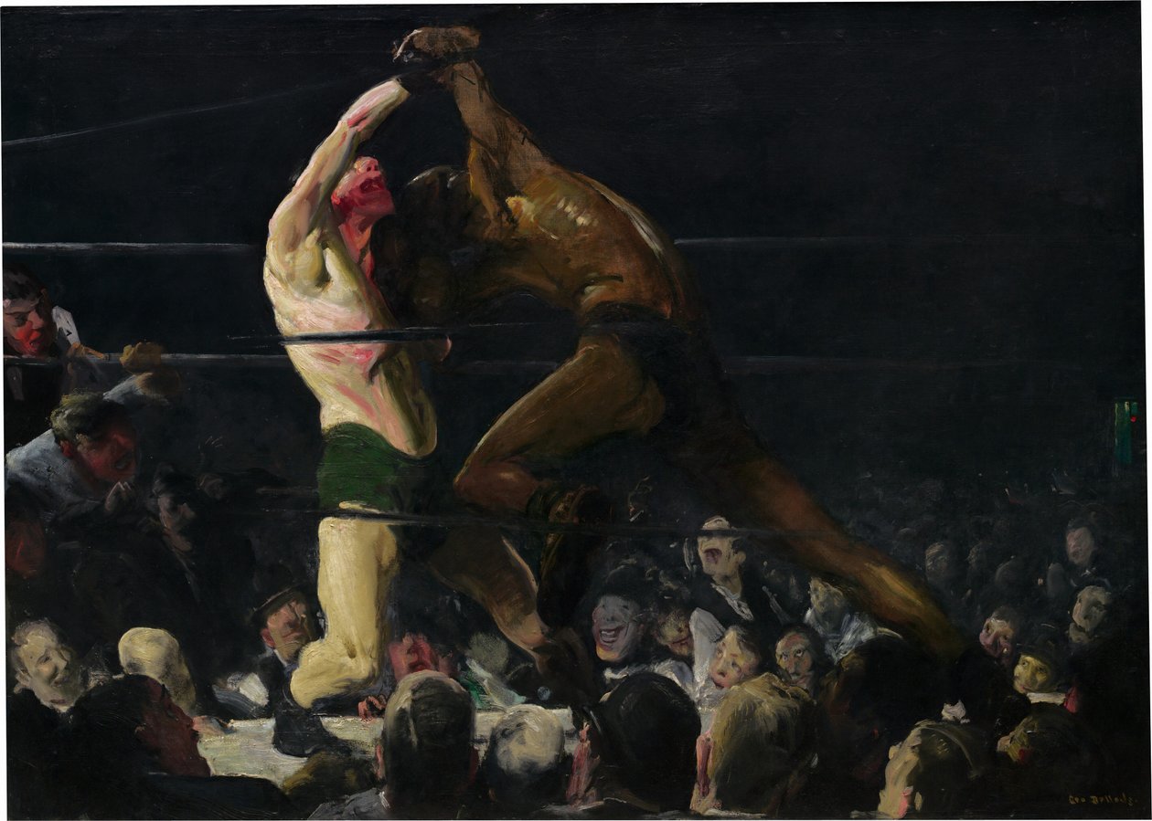 Beide leden van deze club door George Bellows