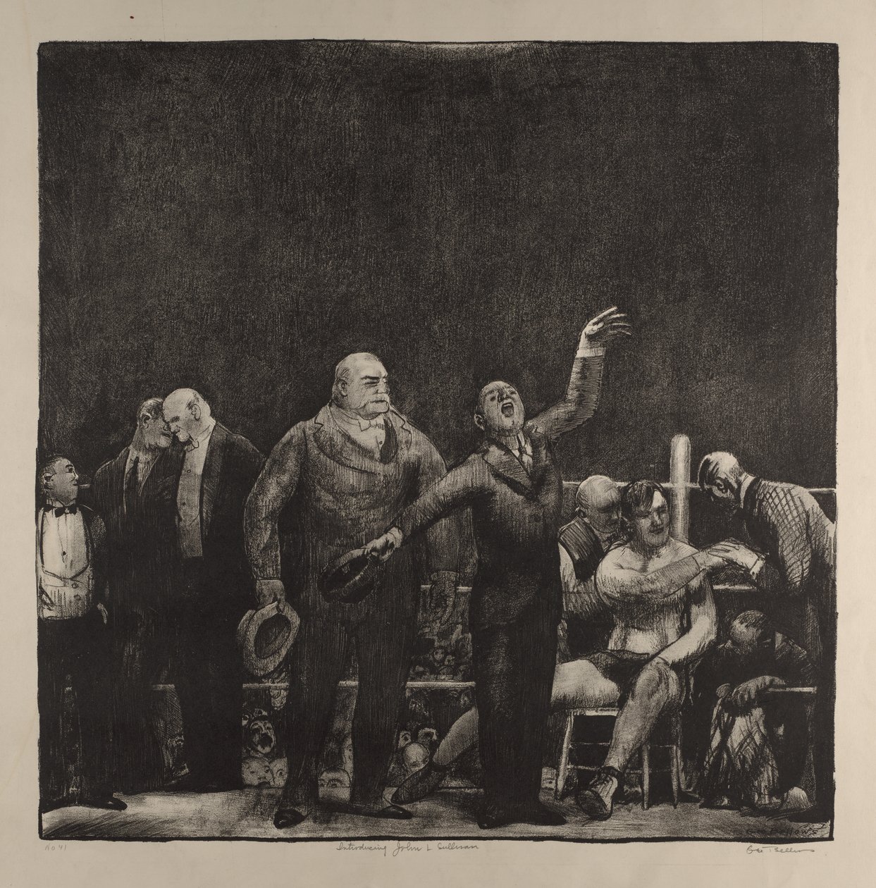 Maak kennis met John L. Sullivan door George Bellows