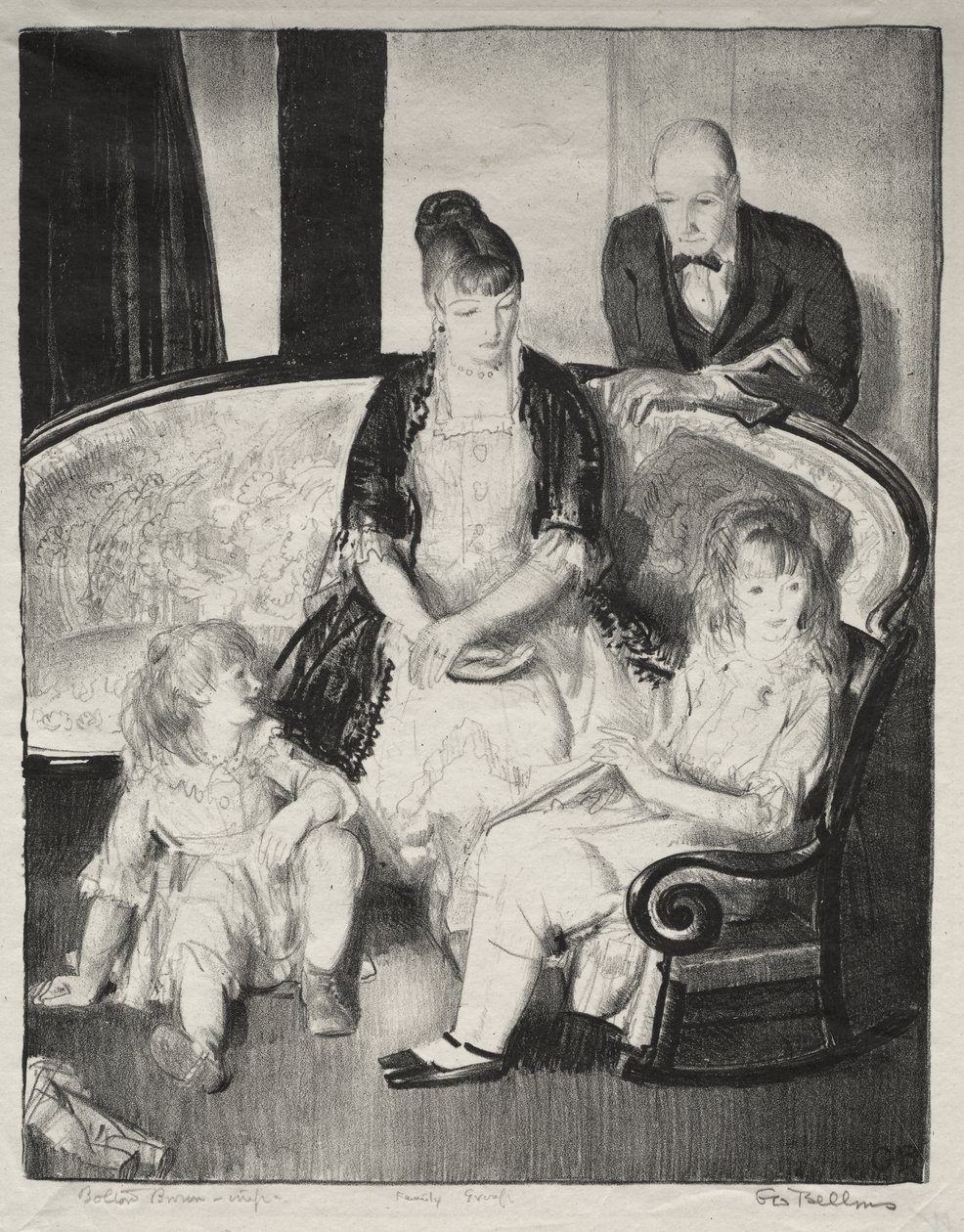 Mijn familie, Tweede steen door George Bellows
