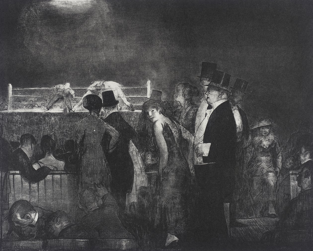 Voorbereidingen door George Bellows