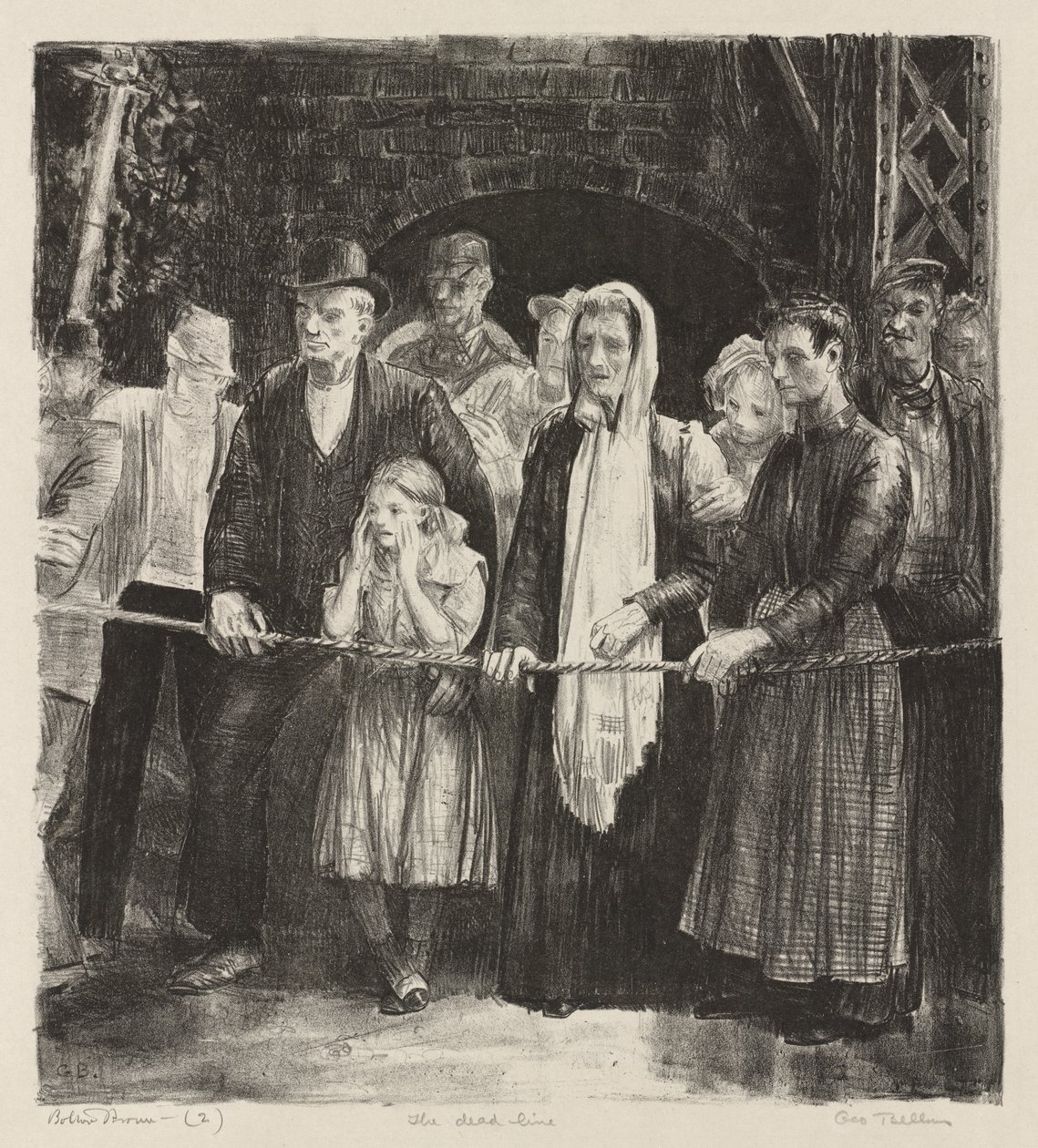De deadline door George Bellows