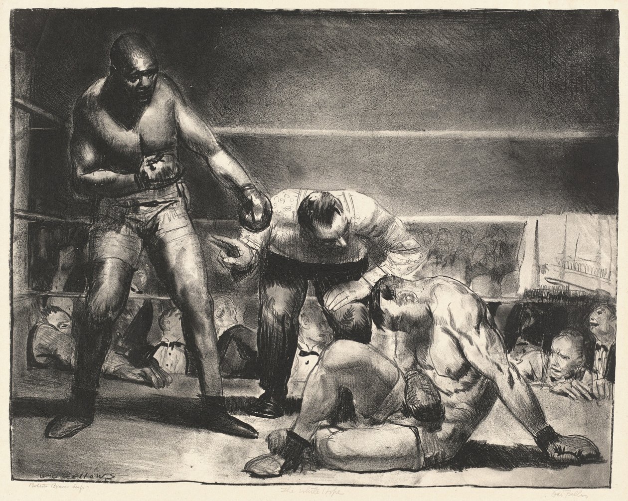 De Witte Hoop door George Bellows