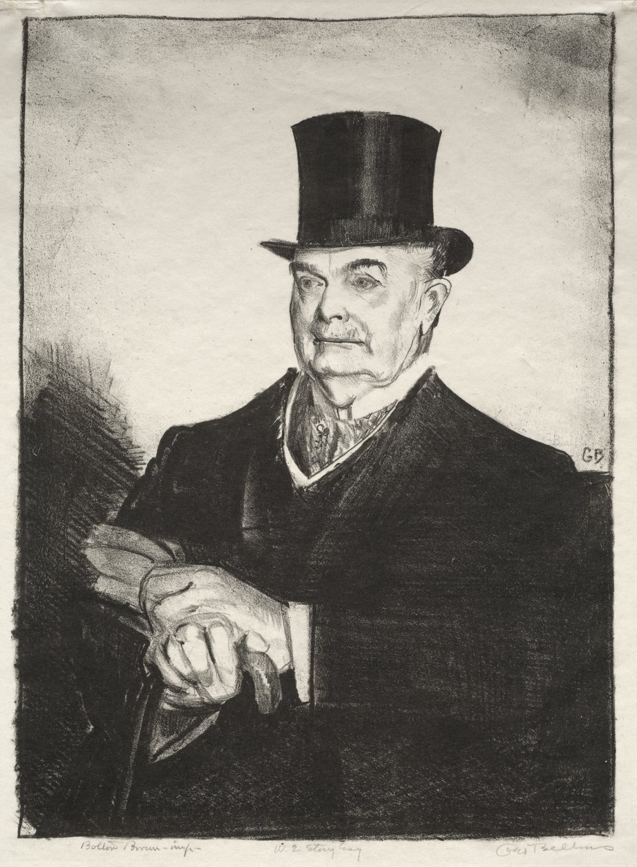 W. E. Story, Esq., tweede staat door George Bellows