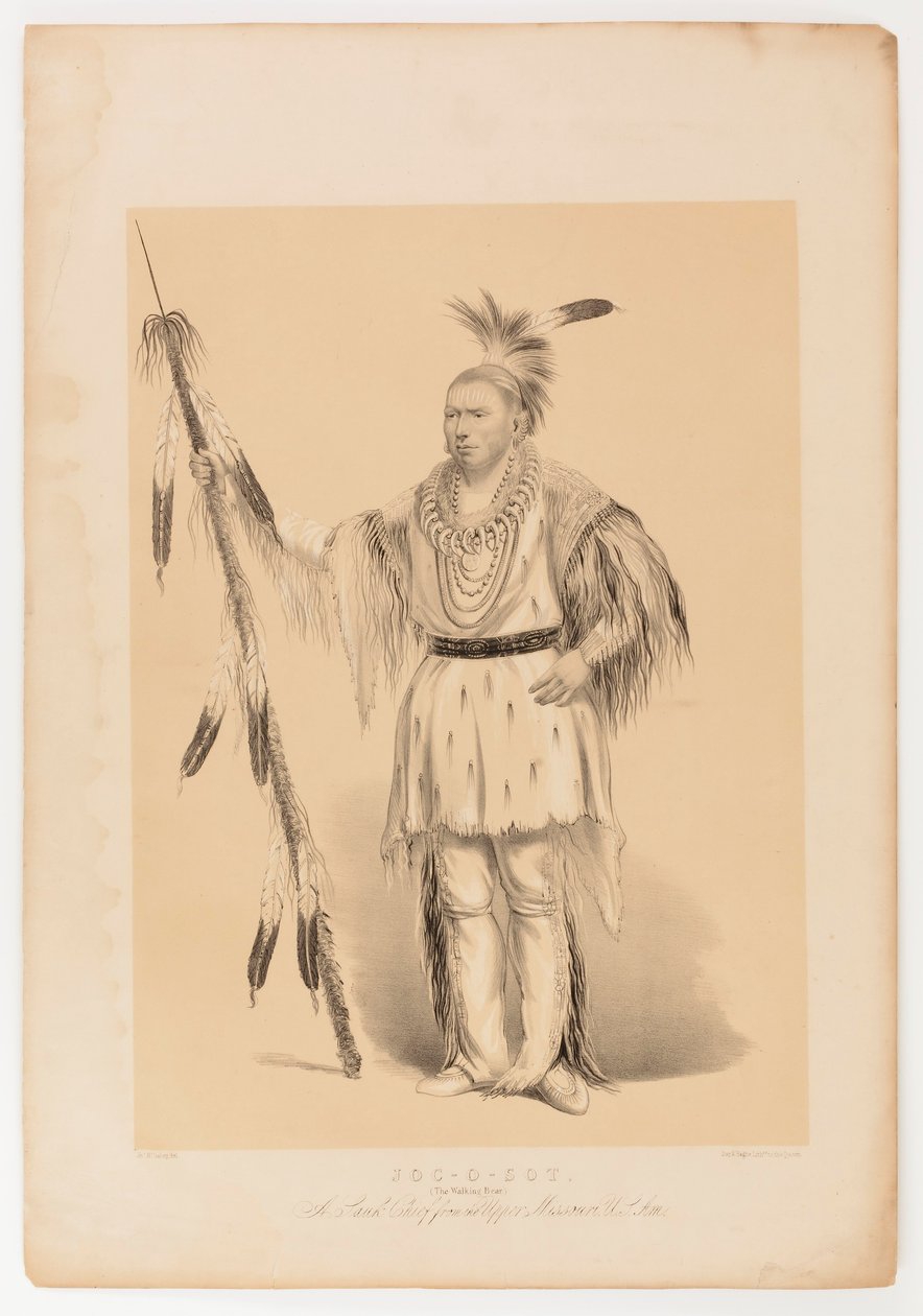 Joc-o-sot, de wandelende beer door George Catlin