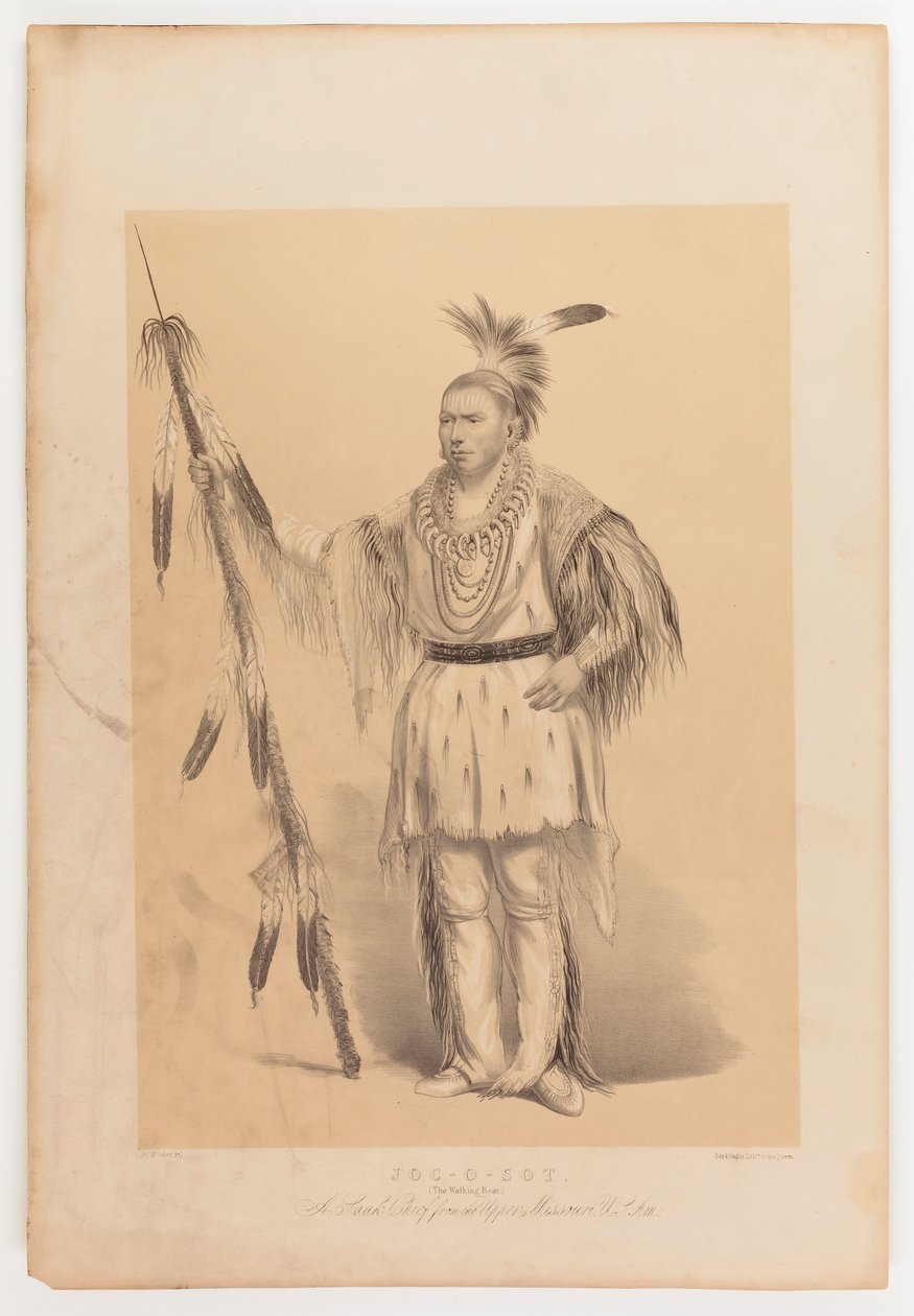 Joc-o-sot, de wandelende beer door George Catlin