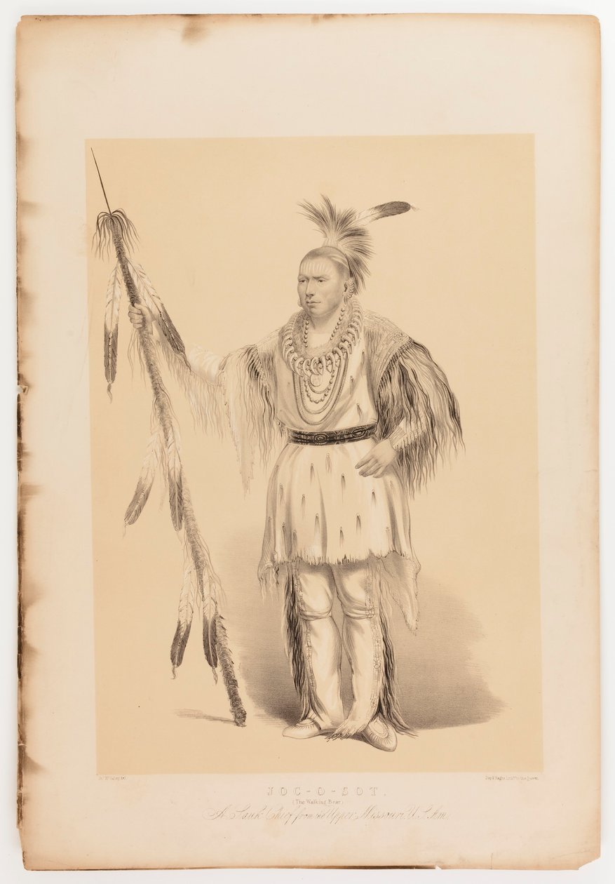Joc-o-sot, de wandelende beer door George Catlin